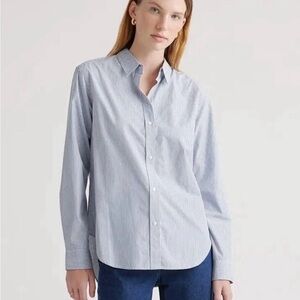 Quince 100% Organic Cotton Poplin Button-Down Shirt